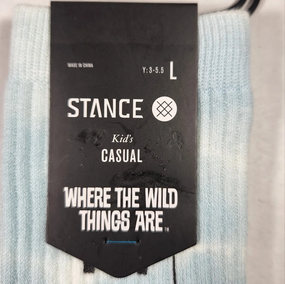 NWT Kid's Stance Where The Wild Things Are Out Of Weeks Crew Socks